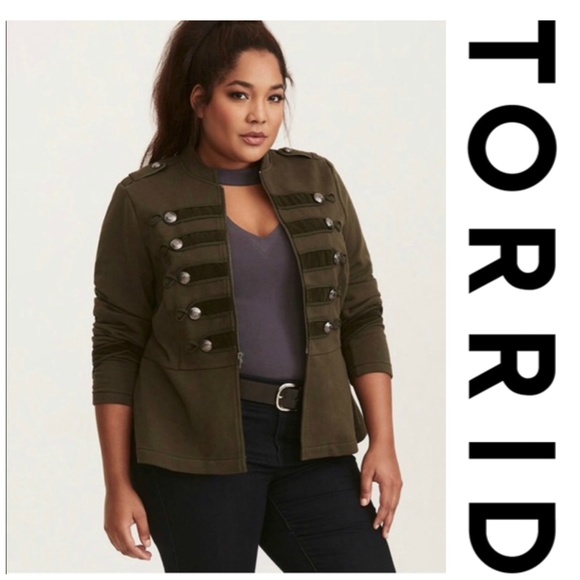 torrid army jacket